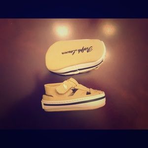 Baby polo sandals.